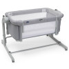Chicco Next2Me Magic Evo - детская приставная кроватка-трансформер с режимом укачивания • Lighy-grey (87041.72)
