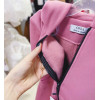 Ромпер Ossa з вушками Ведмедик, тринитка з начосом, пудра р.92