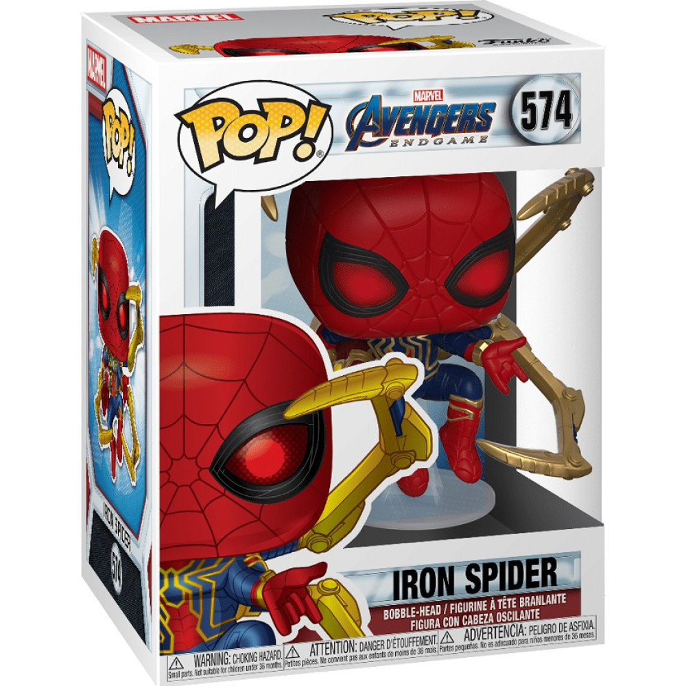 Фигурка Funko Pop! серии Мстители: Человек-Паук с нано-перчаткой (45138)
