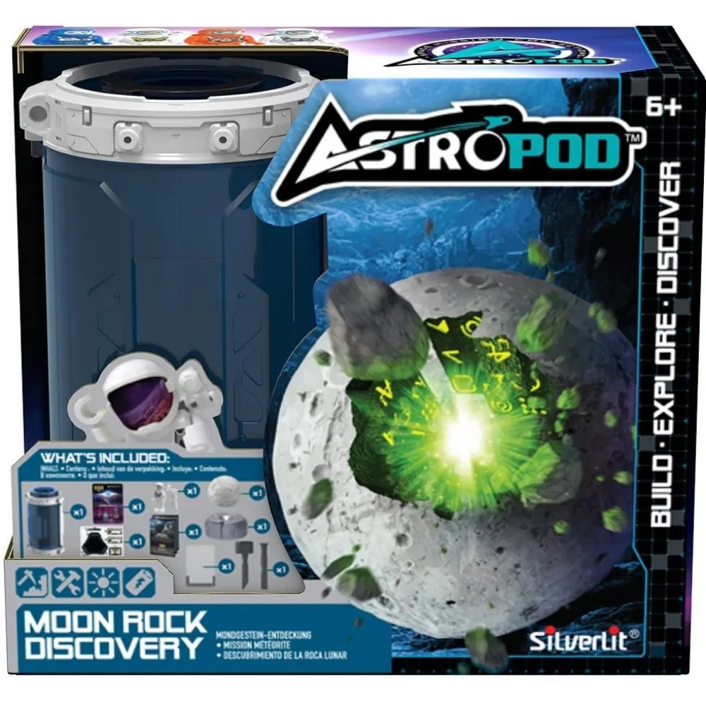 Ігровий набір з фігуркою Astropod – Місія «Досліджуй місячний камінь» (80338)