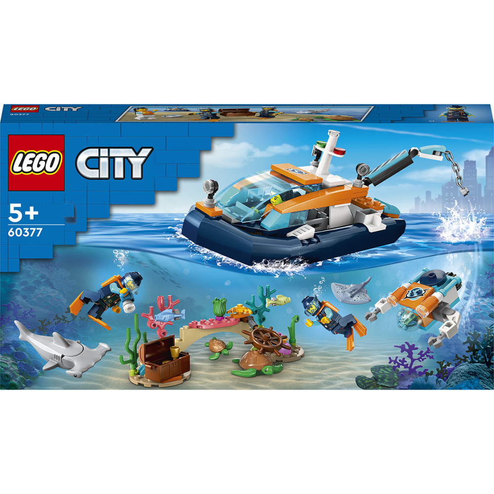 Конструктор Lego City Дослідницький підводний човен (60377)