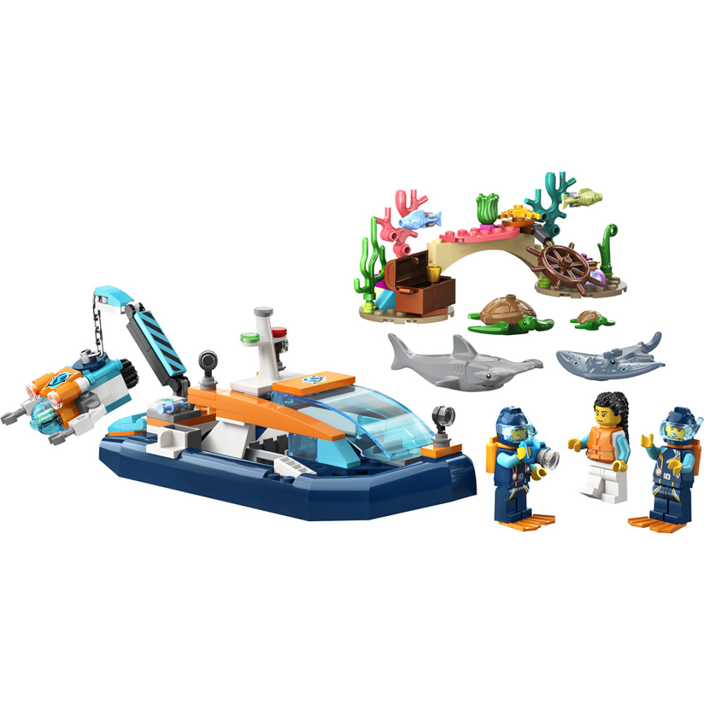 Конструктор Lego City Дослідницький підводний човен (60377)