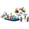 Конструктор Lego City Дослідницький підводний човен (60377)