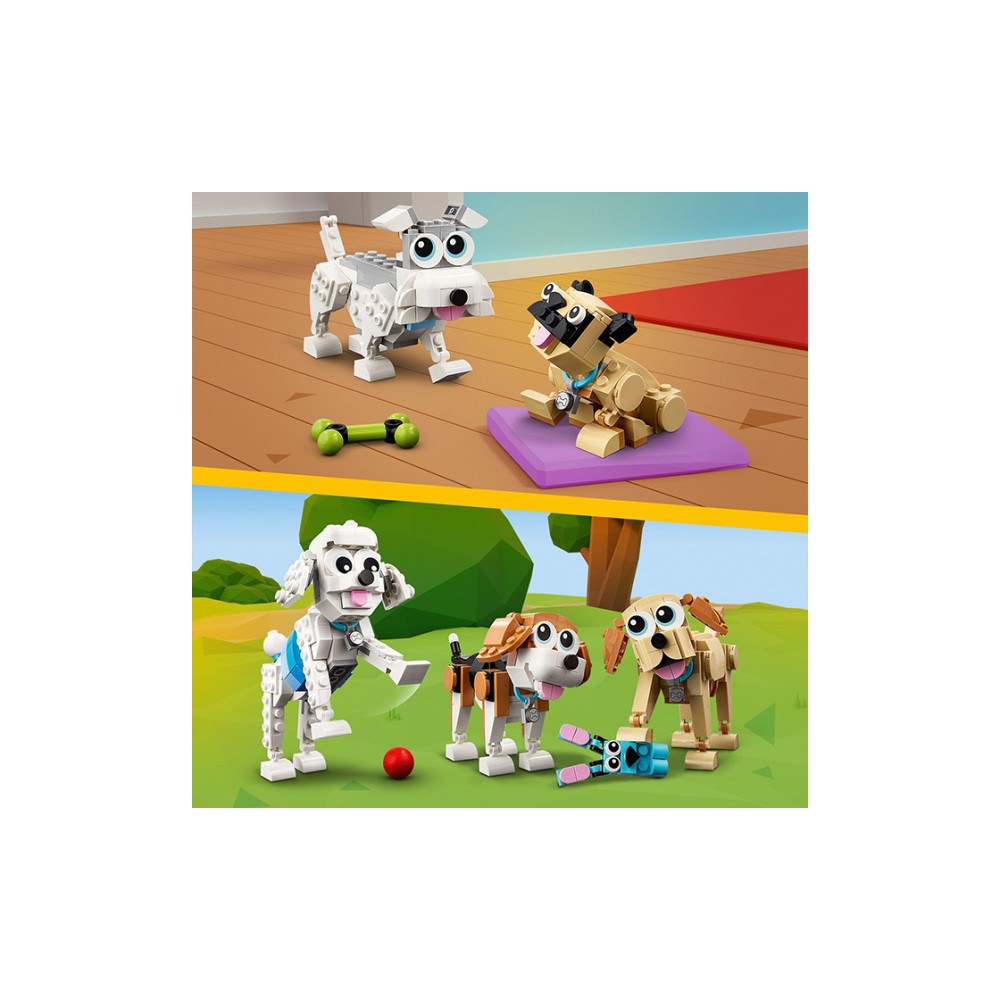 Конструктор Lego Creator Очаровательные собаки (31137) Конструктор Lego Creator Очаровательные собаки (31137)
