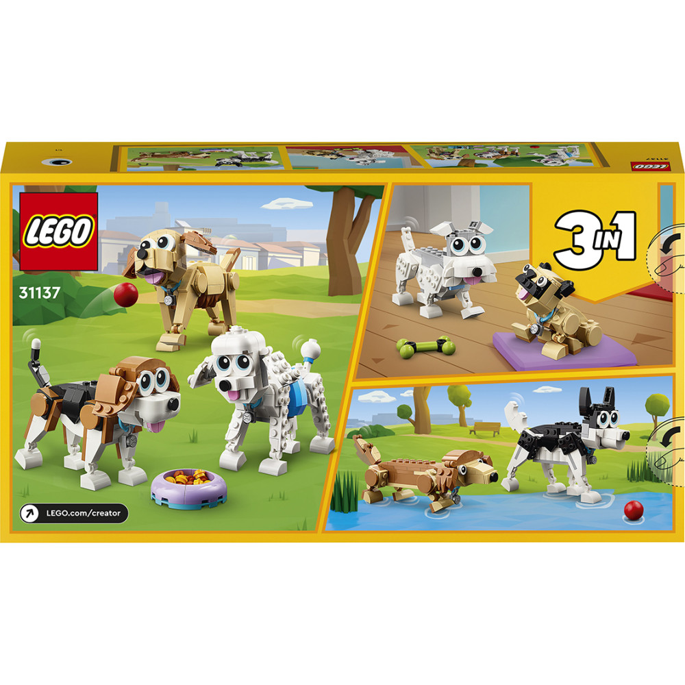 Конструктор Lego Creator Очаровательные собаки (31137) Конструктор Lego Creator Очаровательные собаки (31137)
