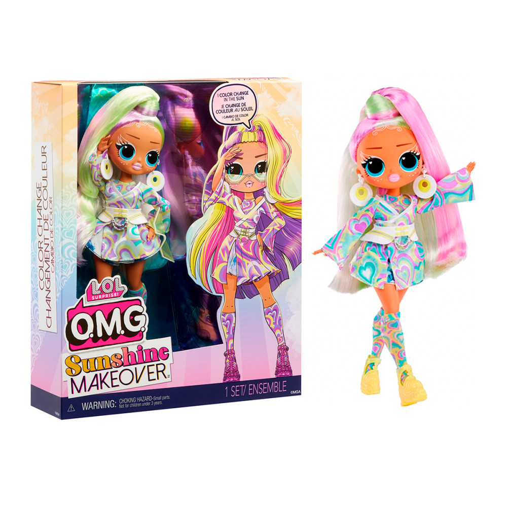 Кукла L.O.L. Surprise! серии O.M.G. Sunshine Makeover Санрайз (589433)