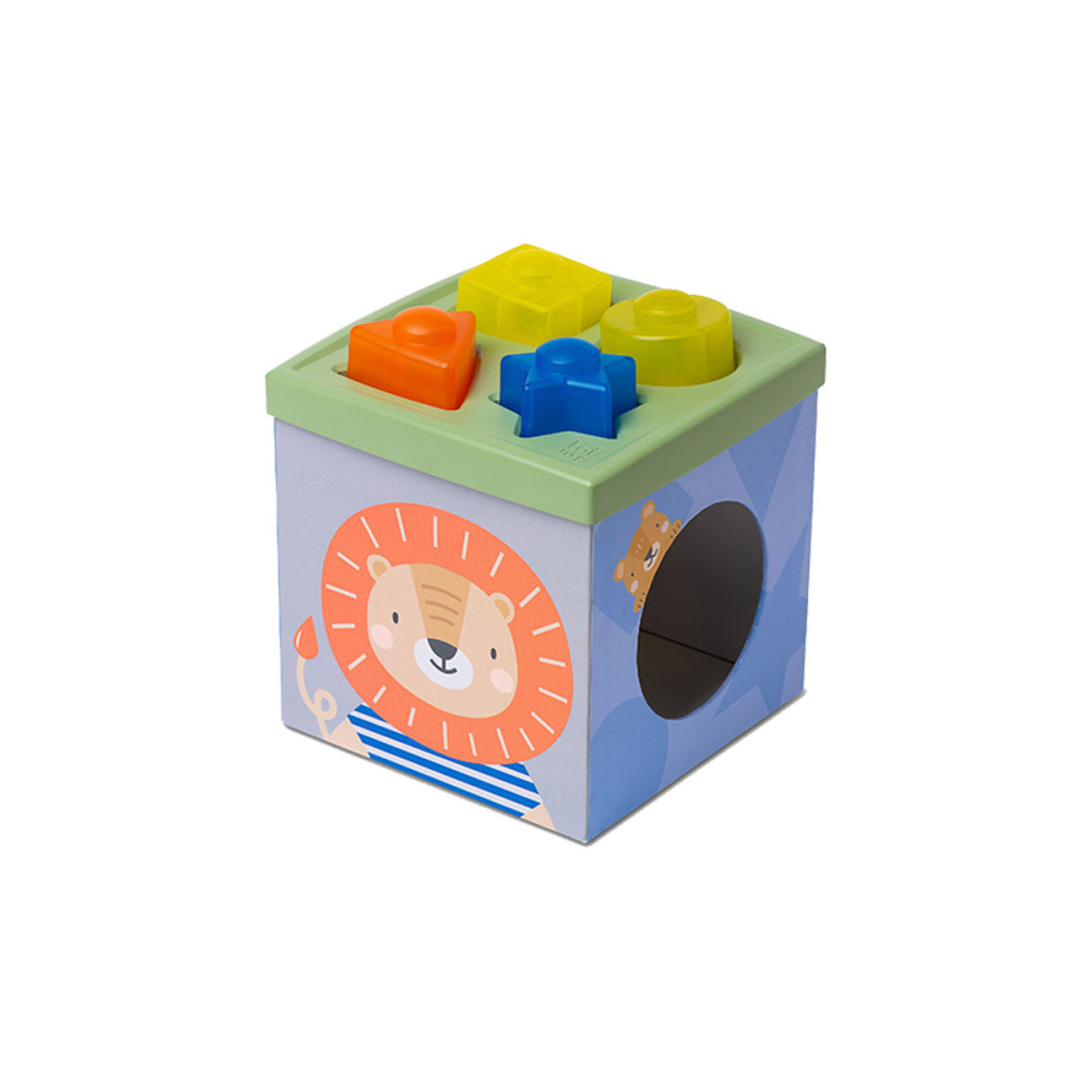 Развивающий сортер-пирамидка Taf Toys Кубики Африка (12725) Развивающий сортер-пирамидка Taf Toys Кубики Африка (12725)