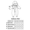 Демисезонный комбинезон MagBaby Milan, коричневый, р.80