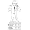 Демисезонный комбинезон MagBaby Weal, серый, р.62