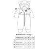 Демісезонний комбінезон MagBaby Wally, ваніль, р.80