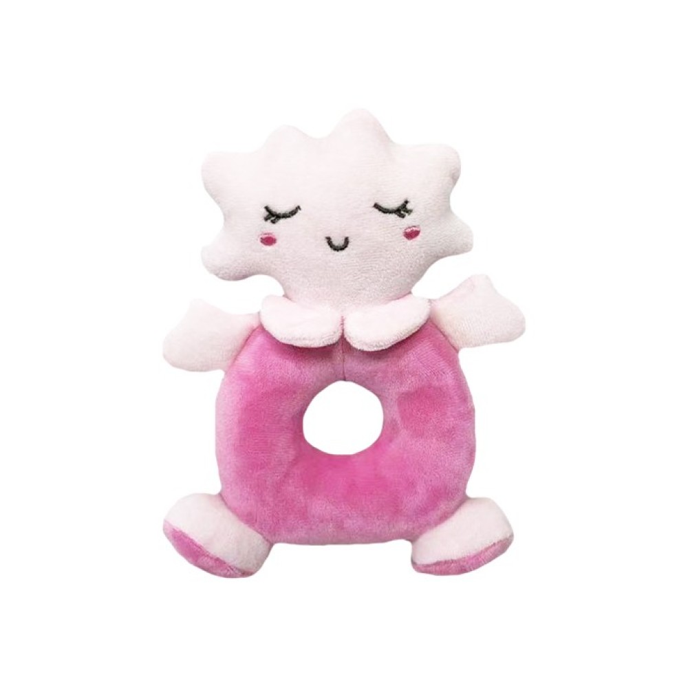 Погремушка плюшевая Tulilo Облако, розовый (9282)