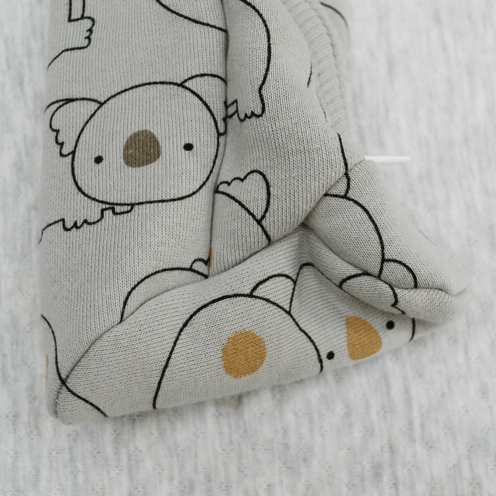 Комбинезон на молнии Minikin р.56 серый с рисунком (231571356)