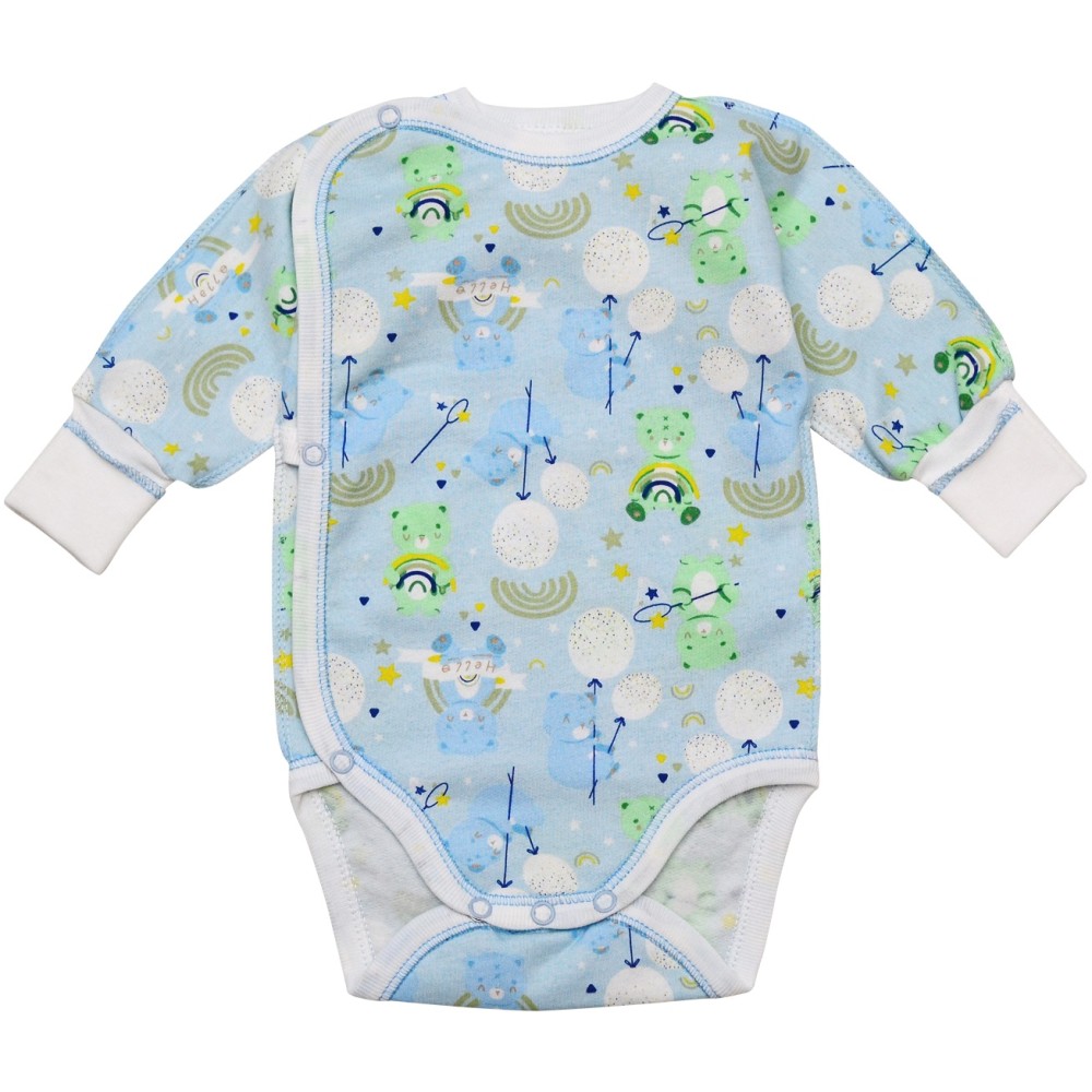 Боди Minikin р.62 голубой Мишка (22930162)