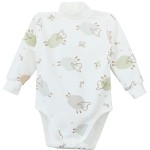 Боди-гольф Minikin р.74 молочный с рисунком (231350174)