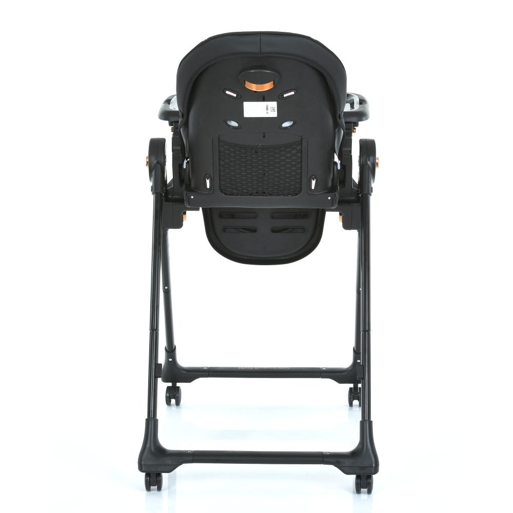 El Camino Crystal ME 1037-B - стільчик для годування на колесах (чохол з екошкіри, м'який матрацик, захист від сповзання) • Black Gold El Camino Crystal ME 1037-B - стільчик для годування на колесах (чохол з екошкіри, м'який матрацик, захист від сповзання) • Black Gold