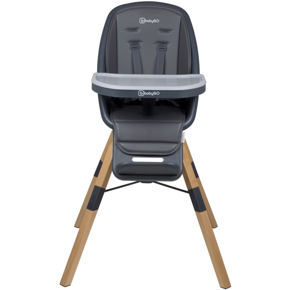 Стульчик для кормления 3 в 1 BabyGO Carou 360°, серый (5751) Стульчик для кормления 3 в 1 BabyGO Carou 360°, серый (5751)