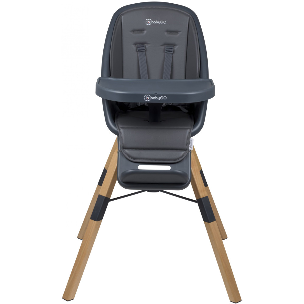 Стульчик для кормления 3 в 1 BabyGO Carou 360°, серый (5751) Стульчик для кормления 3 в 1 BabyGO Carou 360°, серый (5751)
