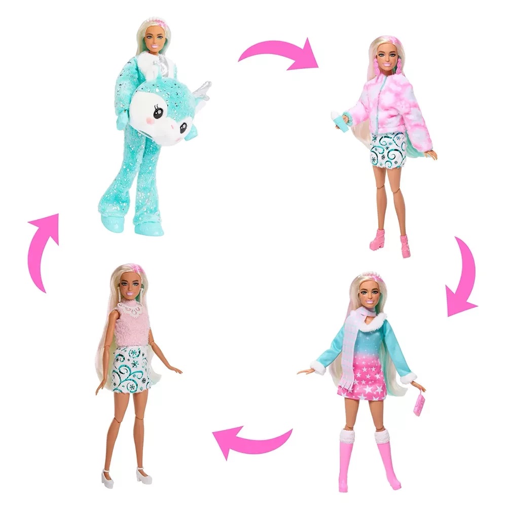 Игровой набор Barbie Адвент-календарь Cutie Reveal (HJX76)