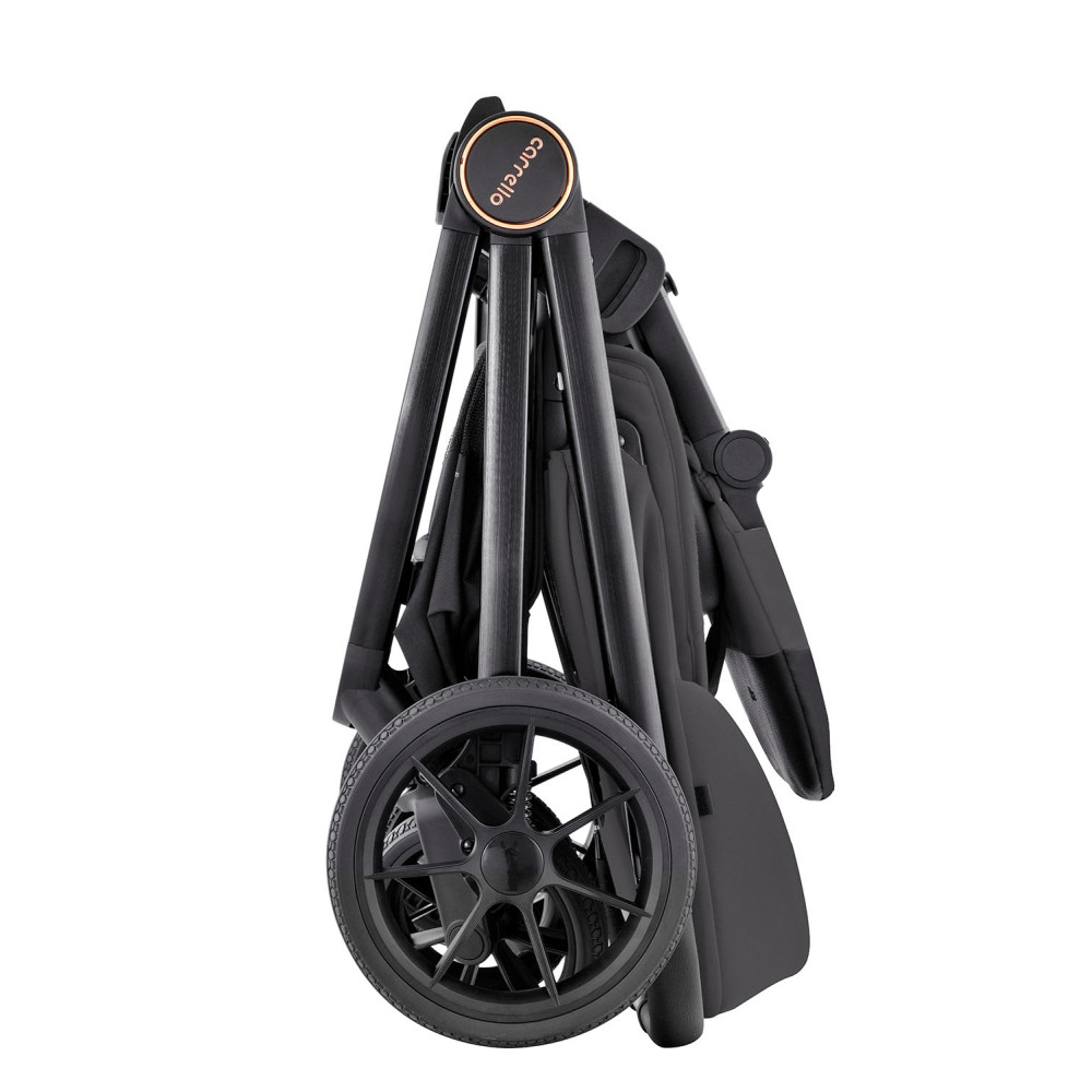 Carrello Ultra NF CRL-6525 - легкая детская коляска 2в1 с компактным складыванием, всесезонная • Sonic Grey