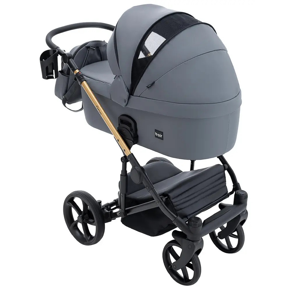 Коляска 2 в 1 Bair Onyx Eco, графіт (OE-47) Коляска 2 в 1 Bair Onyx Eco, графіт (OE-47)