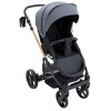 Коляска 2 в 1 Bair Onyx Eco, графіт (OE-47)