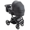 Коляска 2 в 1 Bair Zoom Eco, черный (ZE-12)