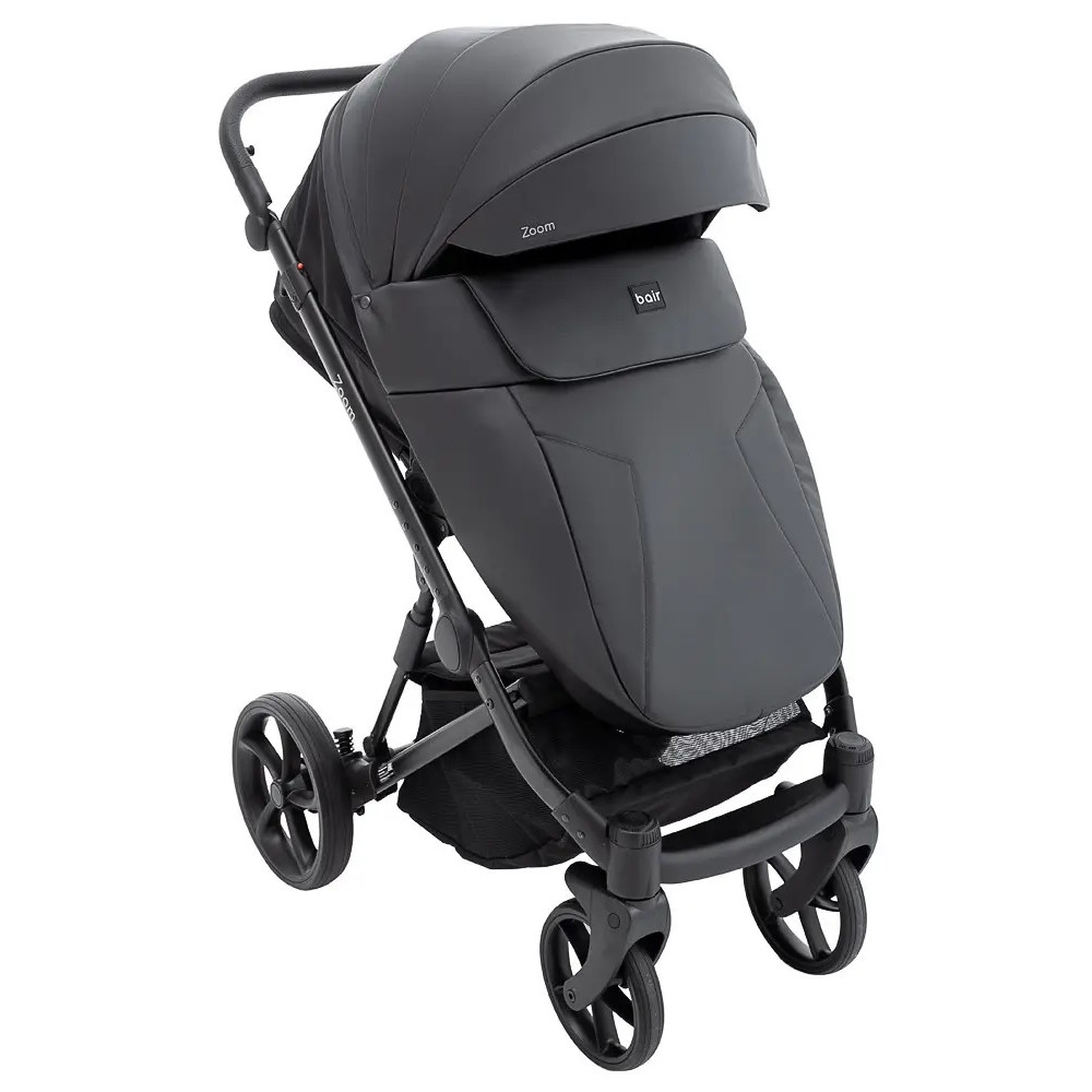 Коляска 2 в 1 Bair Zoom Eco, черный (ZE-12) Коляска 2 в 1 Bair Zoom Eco, черный (ZE-12)