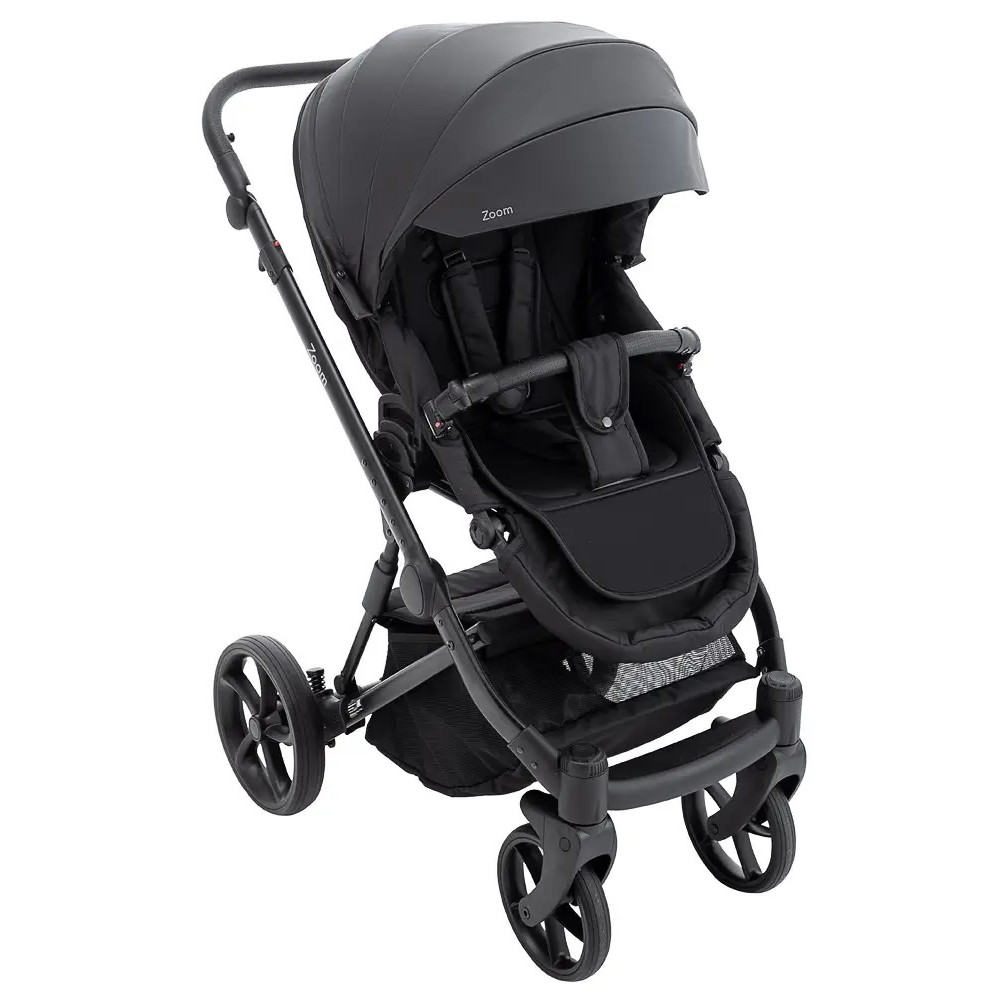 Коляска 2 в 1 Bair Zoom Eco, черный (ZE-12) Коляска 2 в 1 Bair Zoom Eco, черный (ZE-12)