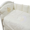 Постільний комплект Babycentre & Twins Moonlight 6 ел. беж світлий (4011-BTMO-202)