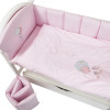 Постільний комплект Babycentre & Twins Welcome to the world 6 ел. рожевый (4012-BTWW-08)