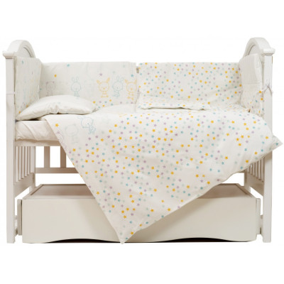 Постельный комплект Twins Eco Line New 6 эл. мятный (4091-E-022)