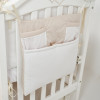 Постільний комплект Twins Dolce Loving bear 7 ел. білий/беж (4075-DLB-02)
