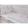 Постельный комплект Twins Evo Полярные медведи 7 эл. белый/черный (4073-A-037)