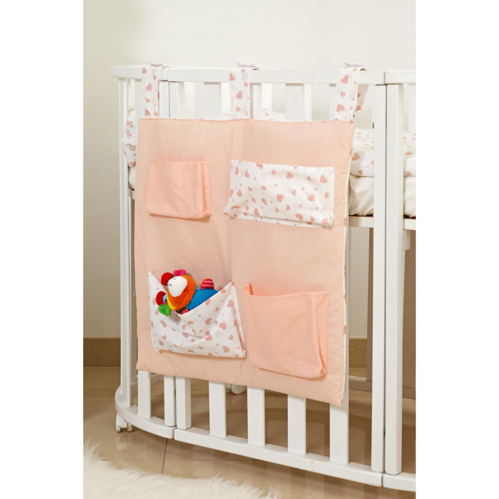 Постельный комплект Twins Evo Angel Baby 8 эл. коралловый (4074-A-043)