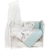 Постельный комплект Twins Sweet Forest 8 эл. мятный (4053-SW-011)