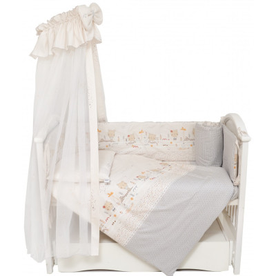 Постельный комплект Twins Sweet Nice day 8 эл. бежевый (4053-SW-017)