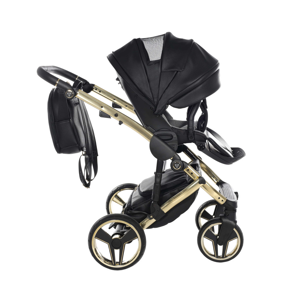 Коляска 2 в 1 Junama Hand Craft 05 Black-Gold (J-HC-05) Коляска 2 в 1 Junama Hand Craft 05 Black-Gold (J-HC-05)