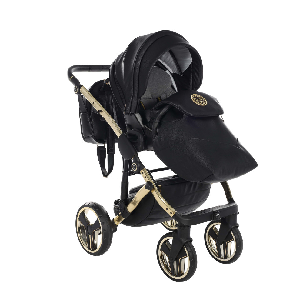 Коляска 2 в 1 Junama Hand Craft 05 Black-Gold (J-HC-05) Коляска 2 в 1 Junama Hand Craft 05 Black-Gold (J-HC-05)