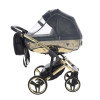 Коляска 2 в 1 Junama Hand Craft 05 Black-Gold (J-HC-05)
