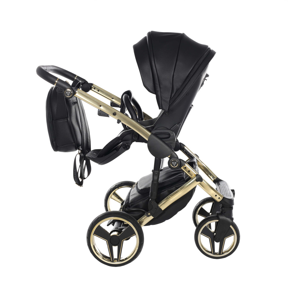 Коляска 2 в 1 Junama Hand Craft 05 Black-Gold (J-HC-05) Коляска 2 в 1 Junama Hand Craft 05 Black-Gold (J-HC-05)