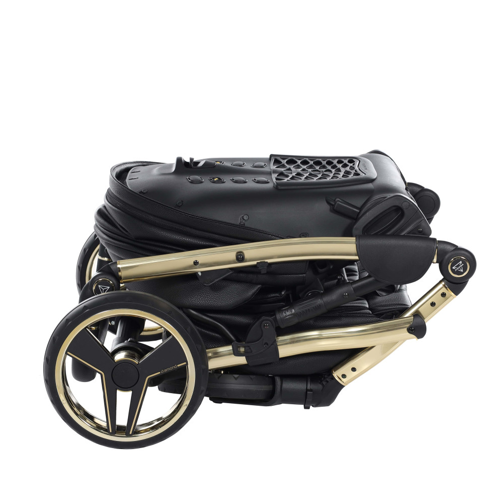 Коляска 2 в 1 Junama Hand Craft 05 Black-Gold (J-HC-05) Коляска 2 в 1 Junama Hand Craft 05 Black-Gold (J-HC-05)