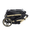 Коляска 2 в 1 Junama Hand Craft 05 Black-Gold (J-HC-05)