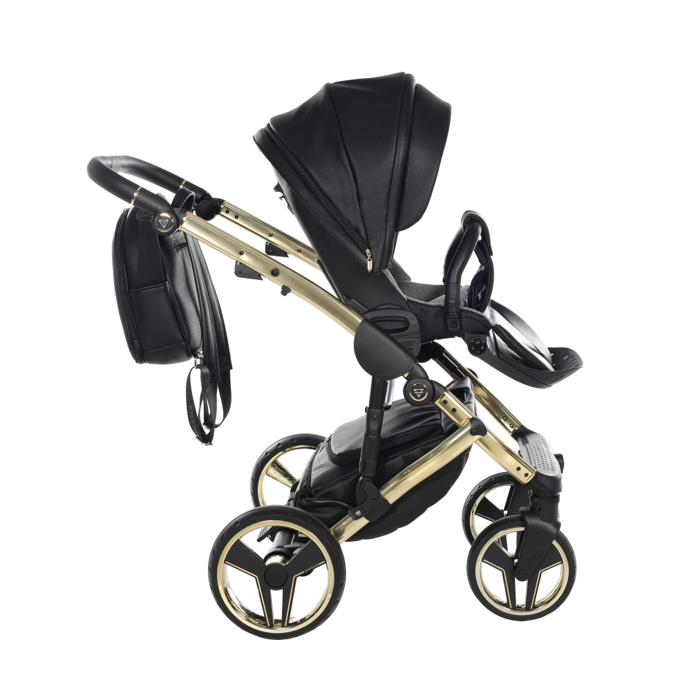 Коляска 2 в 1 Junama Hand Craft 05 Black-Gold (J-HC-05) Коляска 2 в 1 Junama Hand Craft 05 Black-Gold (J-HC-05)
