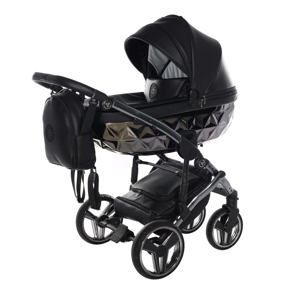 Коляска 2 в 1 Junama Hand Craft 04 Black (J-HC-04)