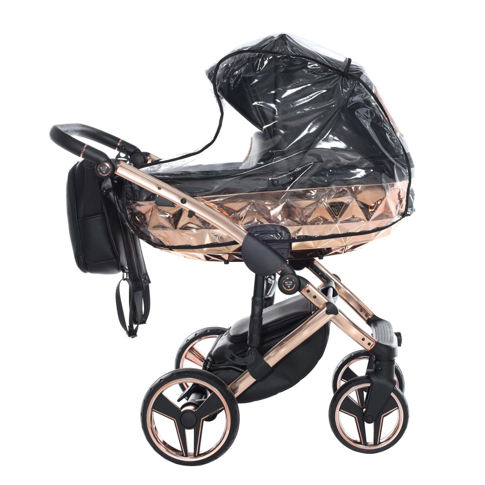 Коляска 2 в 1 Junama Hand Craft 06 Black-Copper (J-HC-06)