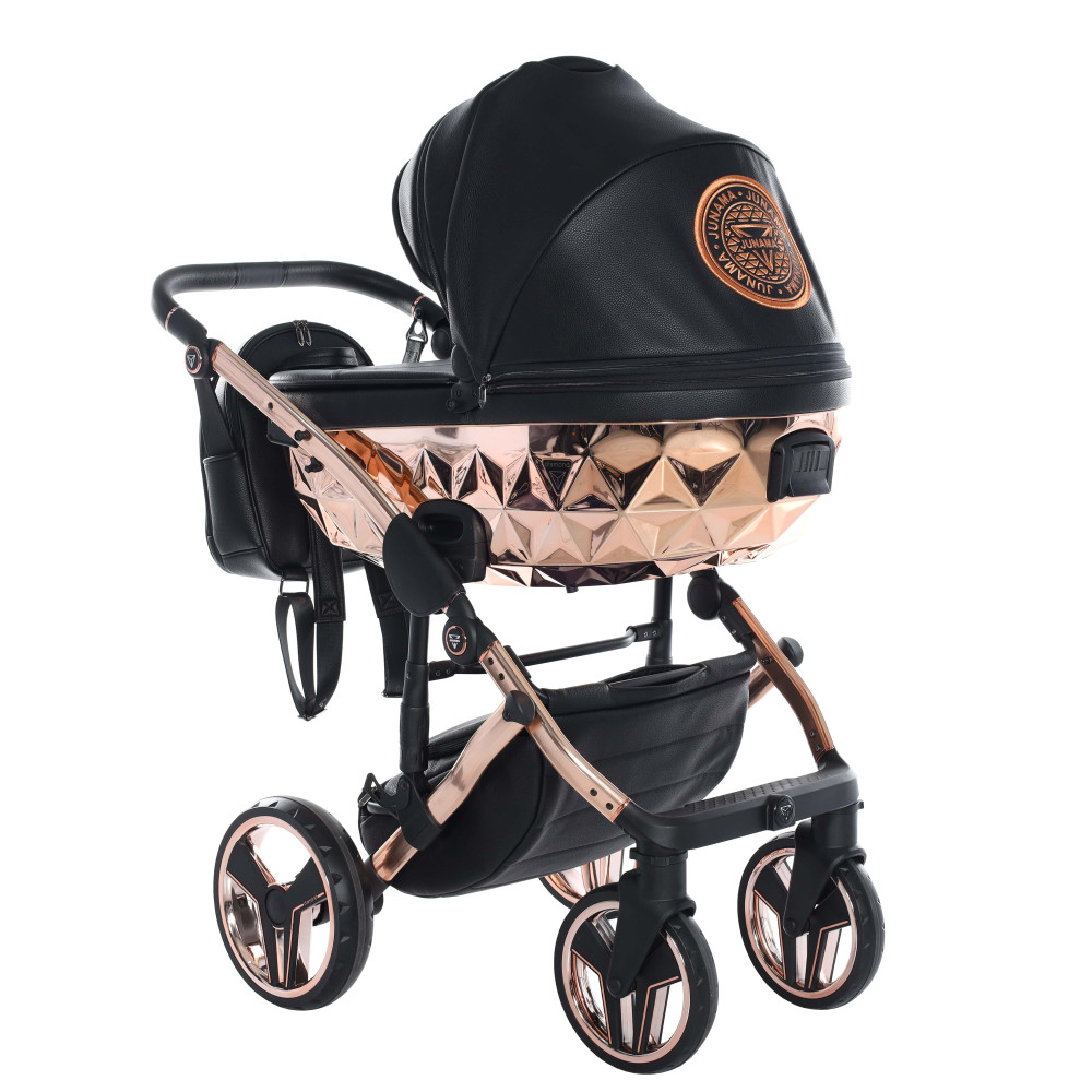 Коляска 2 в 1 Junama Hand Craft 06 Black-Copper (J-HC-06)