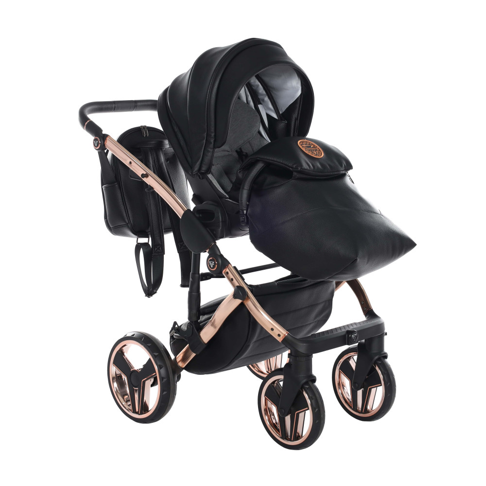 Коляска 2 в 1 Junama Hand Craft 06 Black-Copper (J-HC-06)