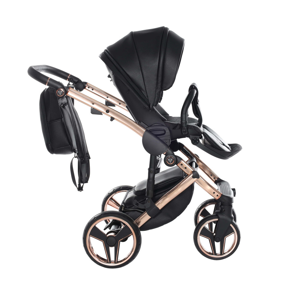 Коляска 2 в 1 Junama Hand Craft 06 Black-Copper (J-HC-06)