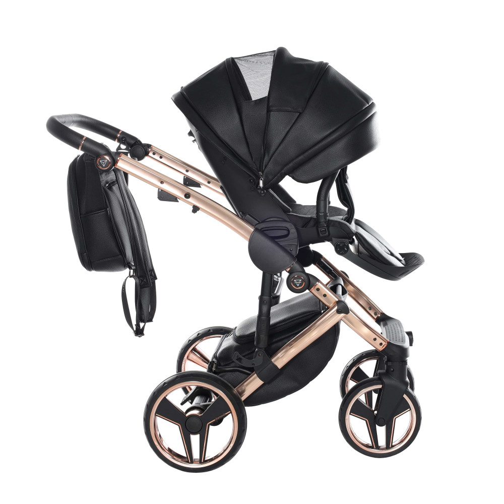Коляска 2 в 1 Junama Hand Craft 06 Black-Copper (J-HC-06)