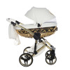 Коляска 2 в 1 Junama Hand Craft 08 White-Gold (J-HC-08)